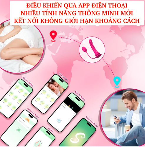 Dương Vật Giả Đeo Đùi Rung App Love Spouse Kích Thích Cho Les